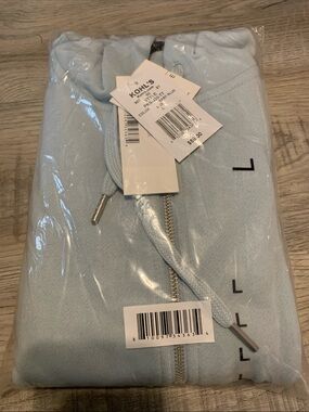 Kohl's Light Blue Zip Hoodie